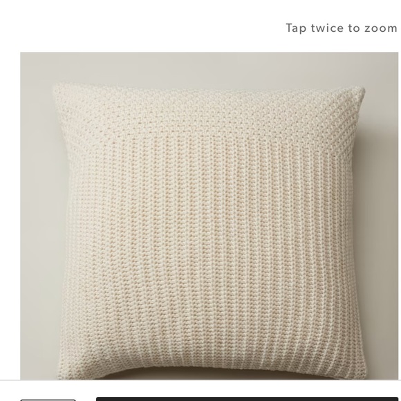 Indigo pillow covers plus pillow, m20" X 20" - Picture 2 of 16